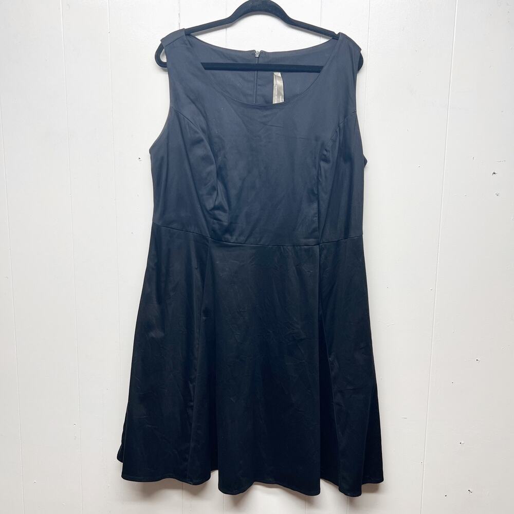 Coquette Et Coquine Dress Womens 1X Cotton Stretch Midi Party Cocktail Event